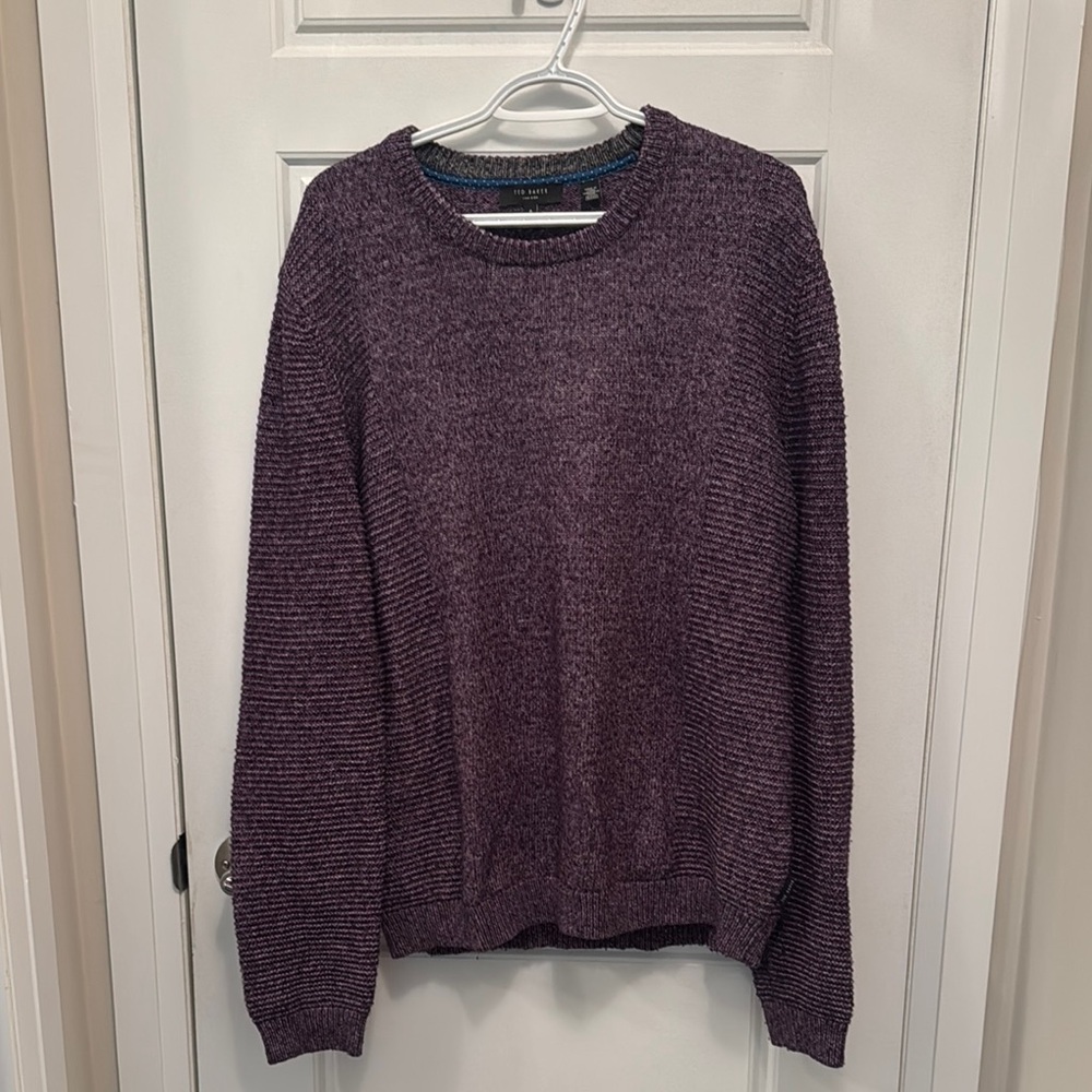 Ted baker Men’s Debut Sweater- purple